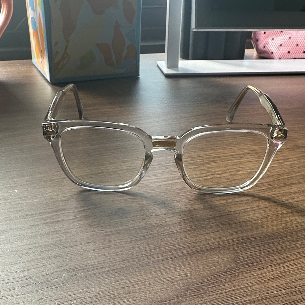 Gucci Clear Square Glasses